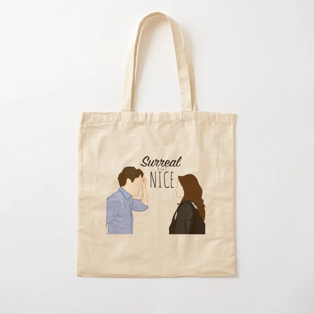 

Surreal but Nice- Notting Hill Tote Bag Handbags women Beach bag cute tote bag Canvas Tote