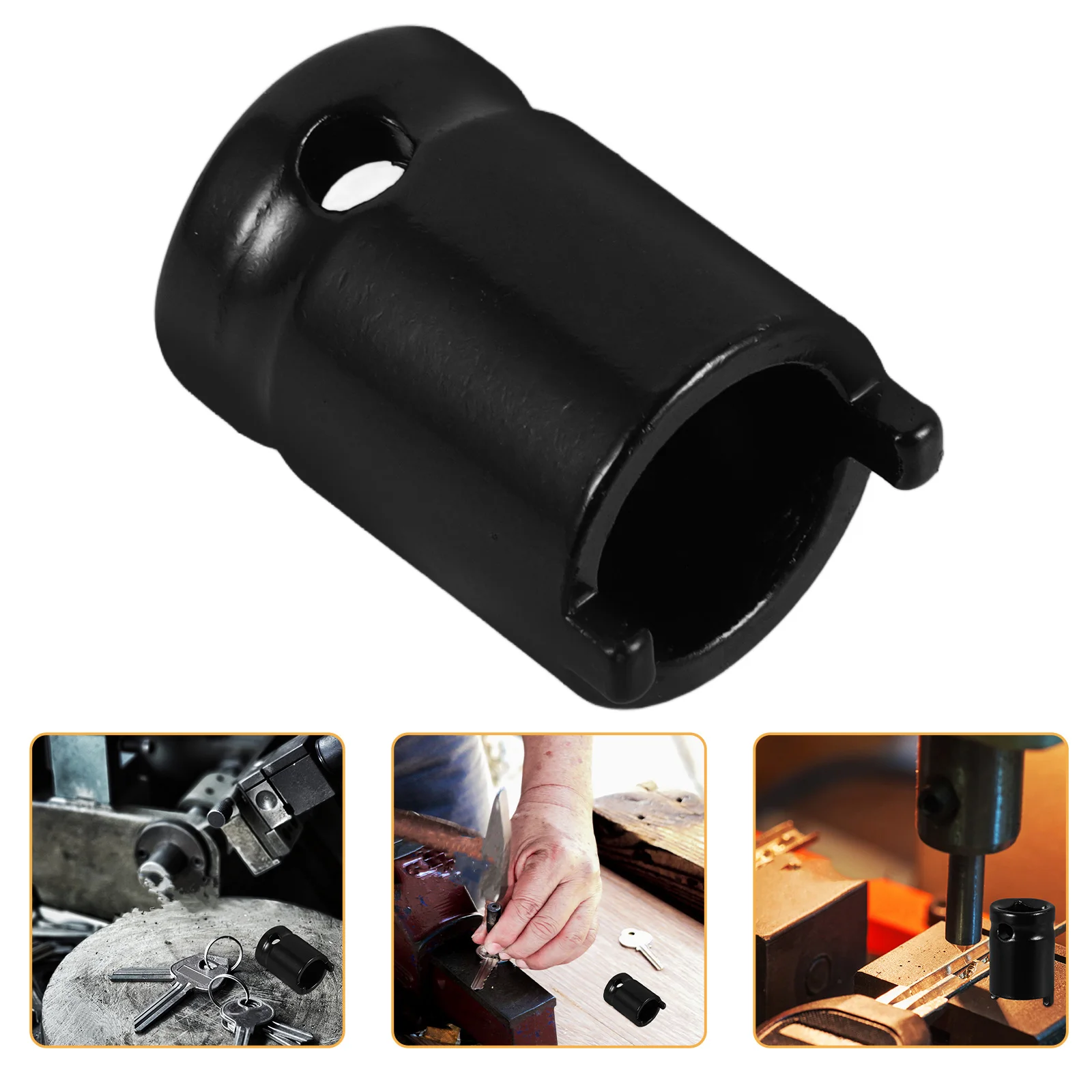 

Thickened Metal Socket Wrench Adjustable Sleeve Spanner Socket Wrench for Angle Grinder Power Tool Accessory Repair Maintenance