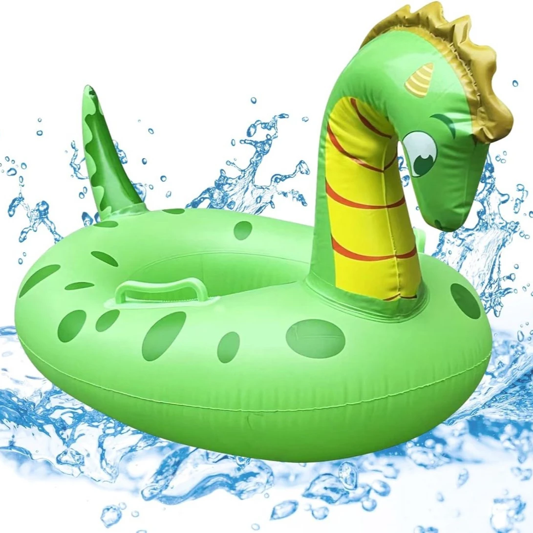 Animal Inflatable Pool Toys  for Boys Girls PVC Animal Shape Summer Swimming Ring Outdoor Water Party Inflatable Floats Seat