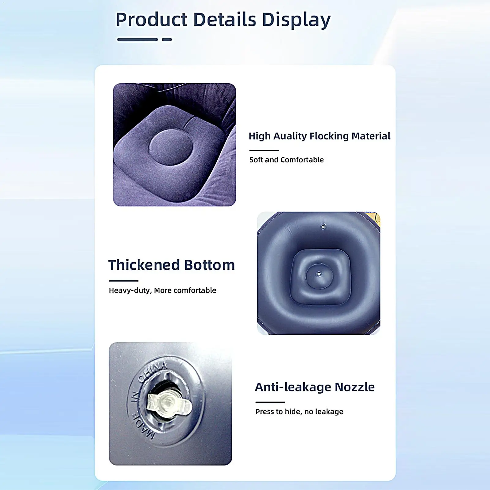 

Надувной диван для кемпинга, складной портативный воздушный диван, садовая мебель для сна, расслабляющий пляж, пикник, путешествия, игра