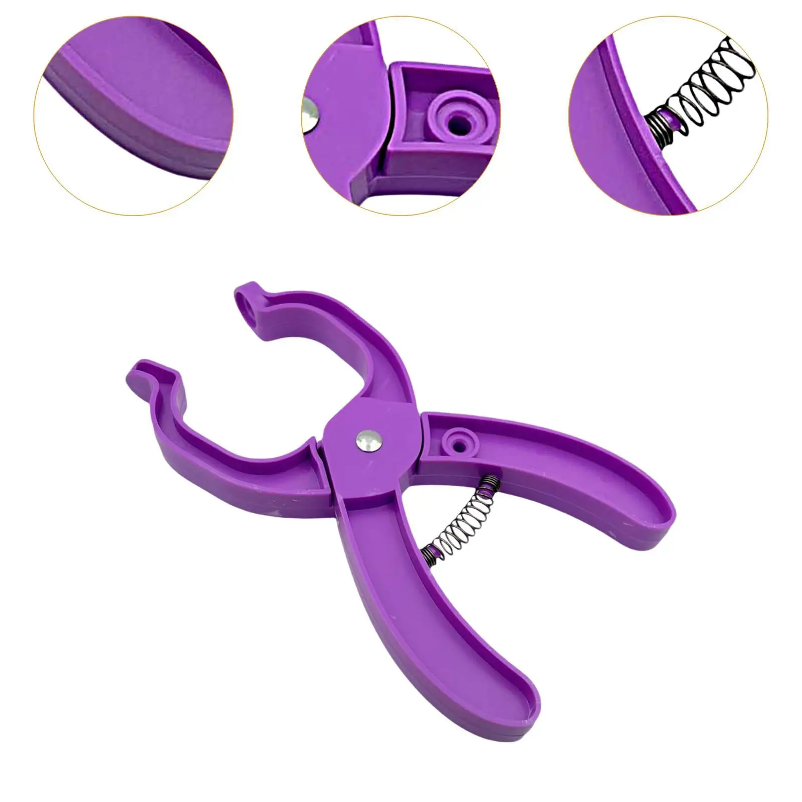 

Doll Making Eye Tool Plastic Crochet Plier Ergonomic Installation Accessory for Handmade Toy Crafters