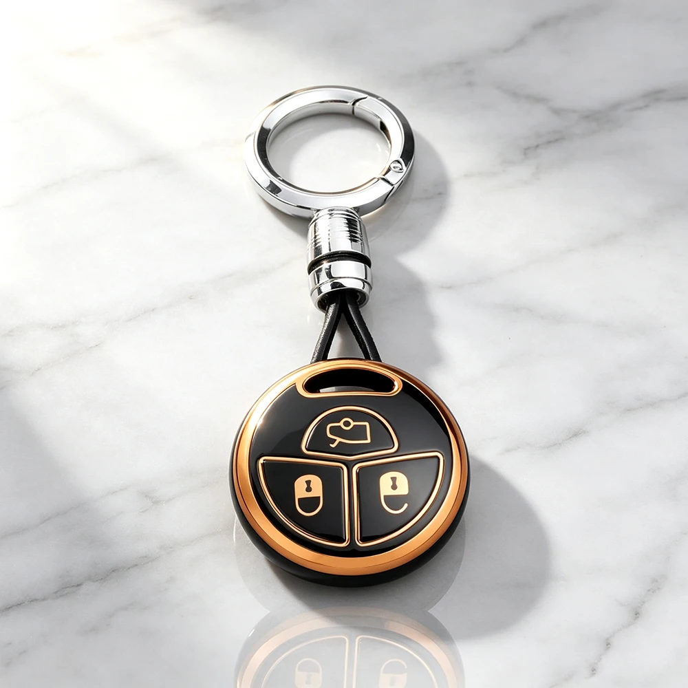 3 Button TPU Car Key Shell for Toyota Vios NPC93 Altis Corolla Prius RAV4 Southeast Asian Malaysian Version Accessories