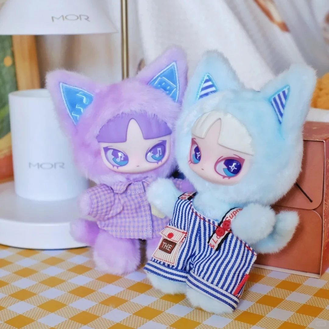 猫インン チャットシリーズ ブラインドボックス カワイイインン ビニールぬいぐるみ ミステリーボックス キュートな猫アニメドール サプライズバッグ ペンダントキーホルダー おもちゃ