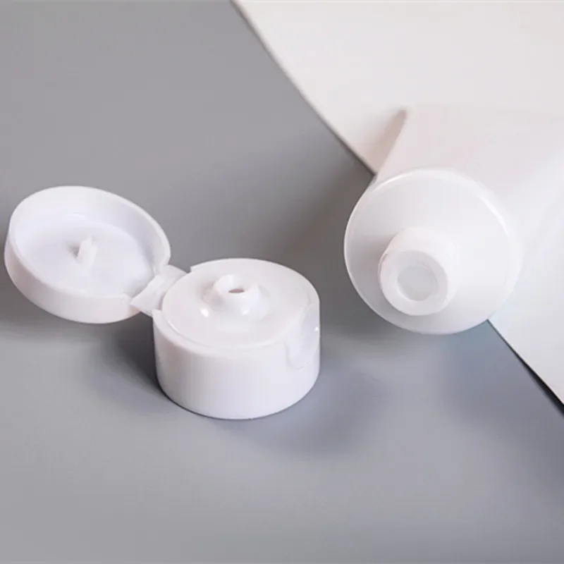 15ml 30ml 50ml 100ml Cosmetic Squeeze Bottle Flip Cap Empty Soft Tube Cream Lotion Toothpaste Refillable Container