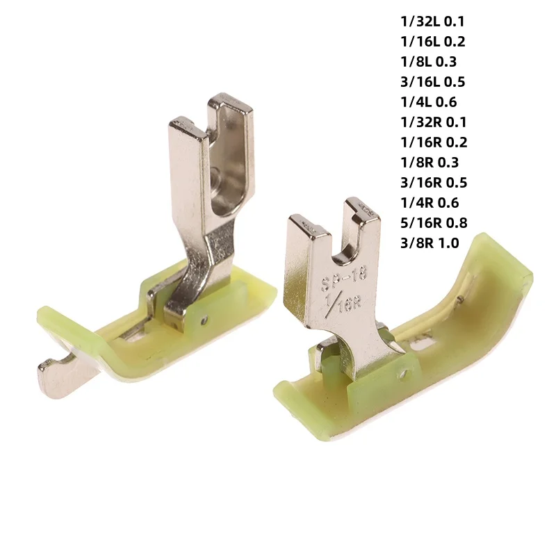 SP-18 Right /Left Edge Guide Presser Foot For Industrial Single Needle Straight Lockstitch Sewing Machine Guide Sew Accessories