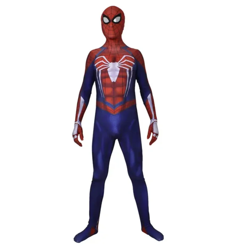 Halloween PS4 Game Spidercosplay Costume Boys Men  Bodysuit Zentai Full Body Suit Adult Kids Jumpsuit