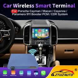 Wireless New Carplay For Porsche 911 Bosxter Cayman Macan Cayenne Panamera PCM/CDR  Android Auto Support Rear Camera