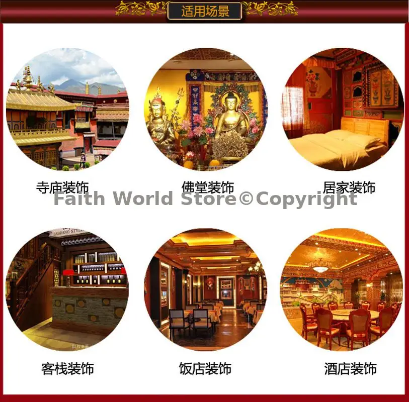 5P الطاوية لوازم البوذية المهرجانات معبد المذبح نشاط الحدث الراهب رئيس رئيسي الشرف ضيف بوذا الشريط وشاح غاسل