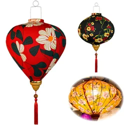 12in Japanese Style Retro Hanging Lantern Silk Lantern Restaurant Pub Traditional Festival Decoration Wedding Birthday Ornaments