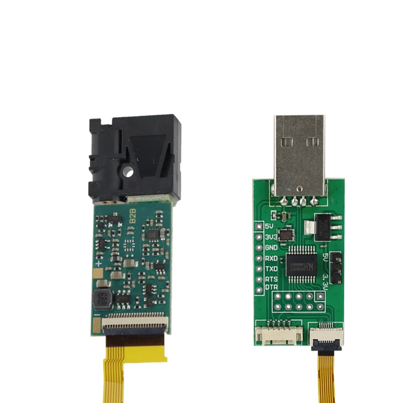 OEM High Frequency 20Hz Laser Distance Module Micro Proximity Sensor Car Parking Sensor 5m High Accuracy Range Laser Sensor 1mm
