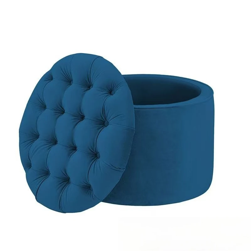 

Makeup stool Living room pier Storage stool Small stool Fabric ottoman