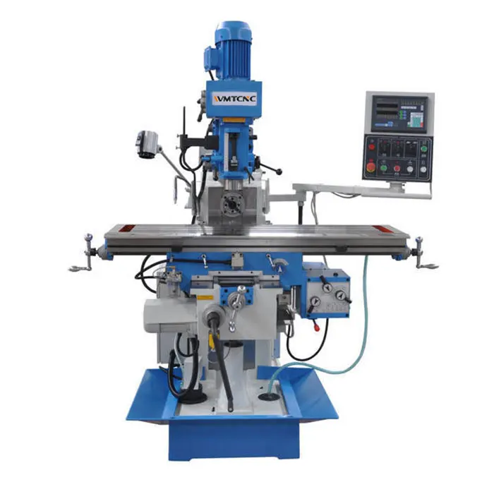 Airow Small Milling Manual Universal Bridgeport Milling Machine ZX6350ZA for Metal Milling Function