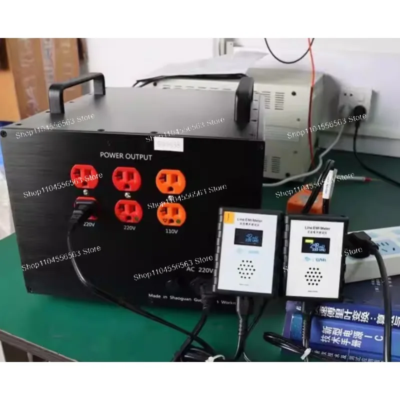 3-in-1 3000W HiFi Regulated Power Supply w/ Isolation Transformer & Filter, Low Noise 110V/220V/100V for Audiophile Audio System