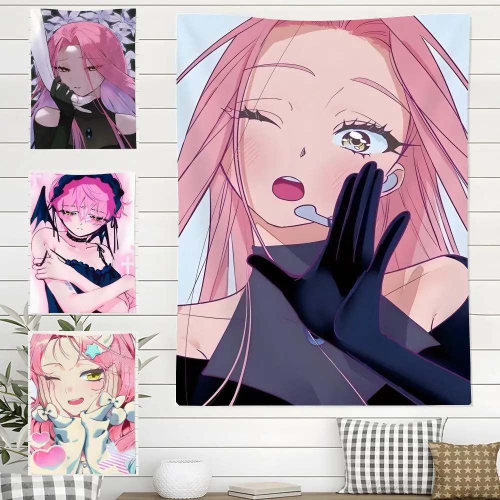 Anime Mizi A-alien Stage Tapestry For Indoor Outdoor Living Room Bedroom Patio Durable Versatile Decor All Weather Use