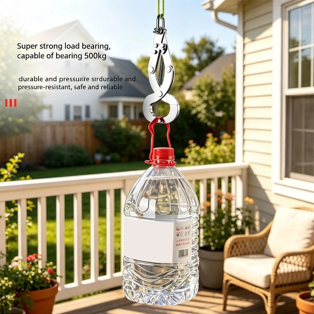 High Elasticity Quick Release Hook Dual Working Mode High Load Bearing Load Release Device Thickened Build Industrial Grade