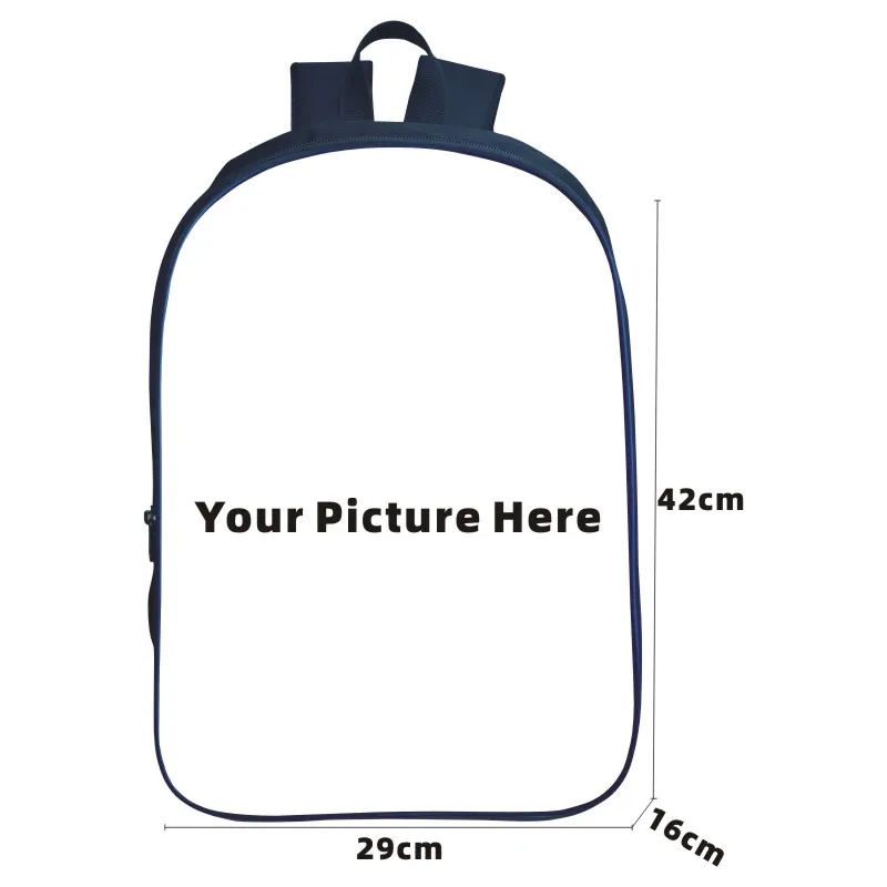 set/3pcs New Arrival Digital Printed Backpacks with Customizable Patterns Kids School Bags for Girls and Boys Shoulder Bag