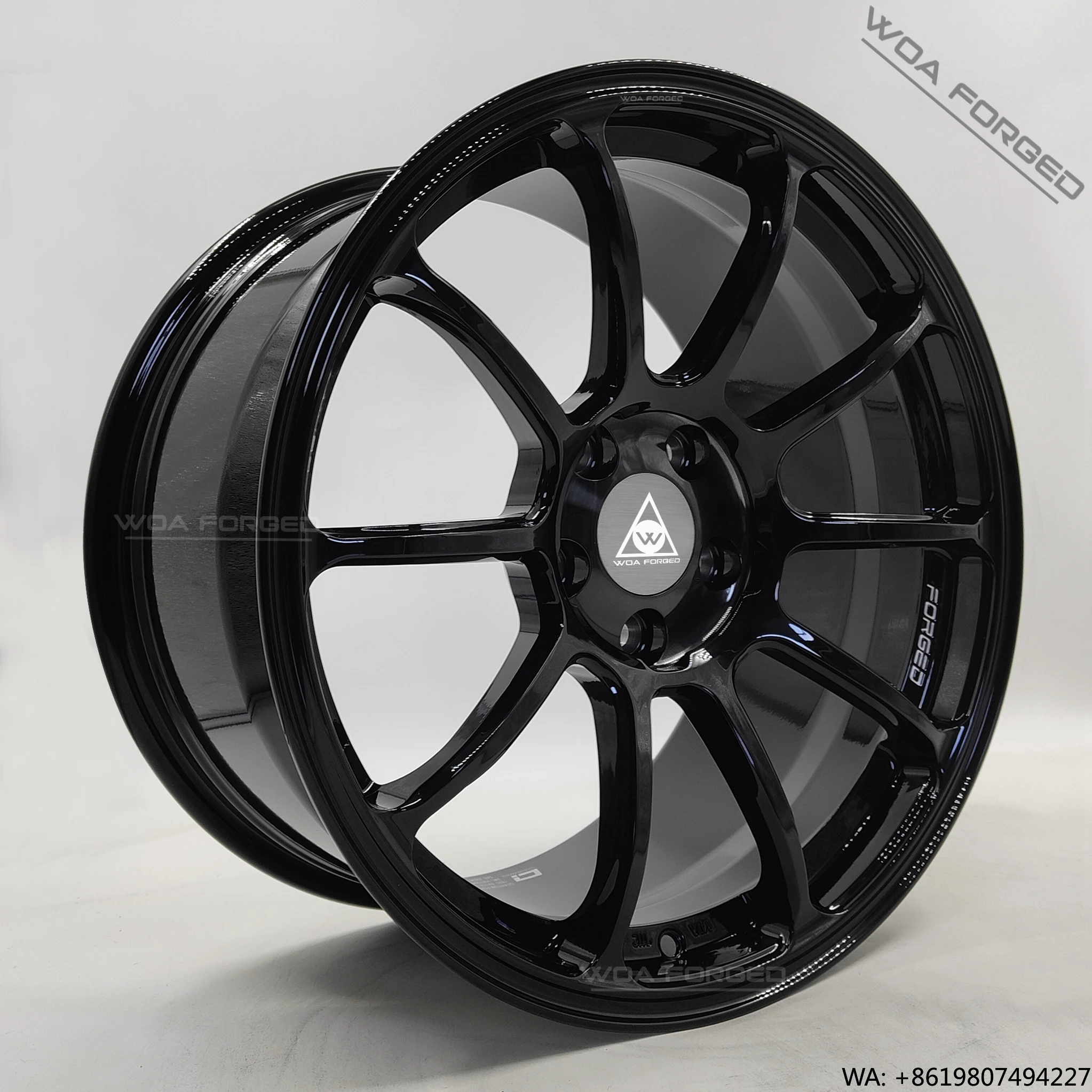 

Custom JDM Black 10 Spokes forged alloy wheel 17 18 19 20 21 Inch,for Gold gti,Mini JCW Cooper