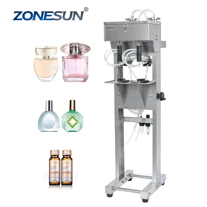 

ZONESUN, вакуумная жидкая машина для розлива духов, молока, воды, глазной промывки, косметики, напитков, оборудование для розлива