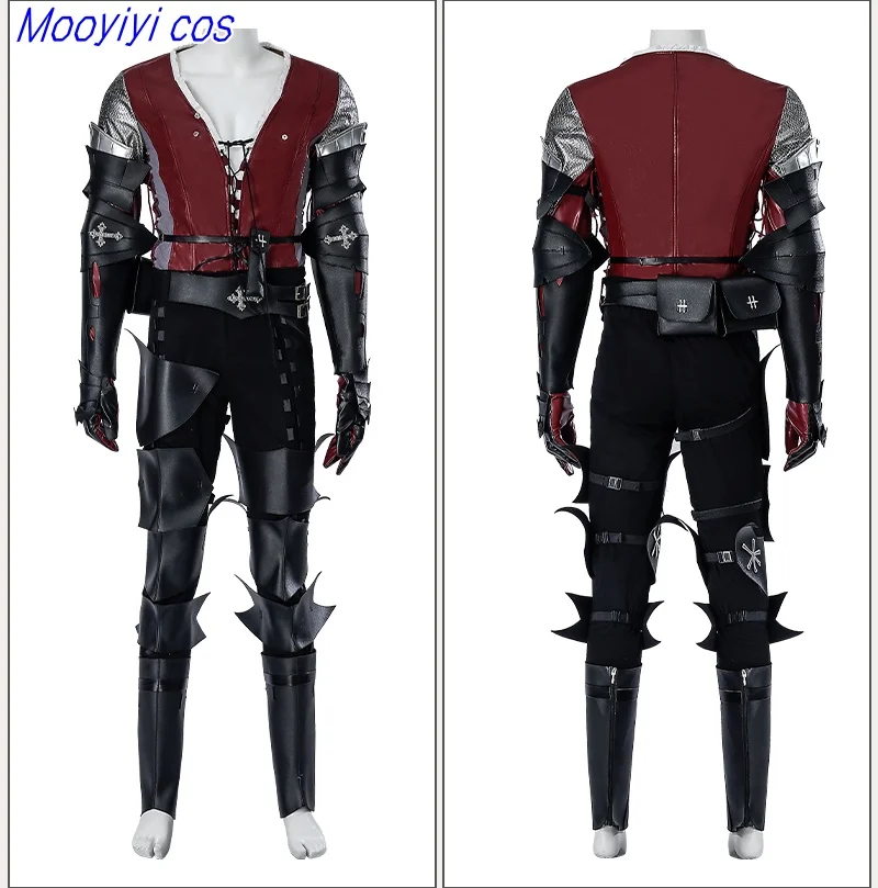 FF جديد كلايف روزفيلد تأثيري حلي هالوين عيد الميلاد دور اللعب الهزلي مخصص Mooyiyi F16 الملمس مكون زي