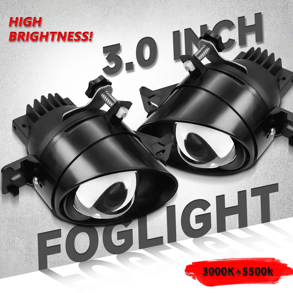 

1 Pair T08 Led Headlights 6000LM 3000K/5500K Fog Light Compatible With Altima Sentra Maxima Rogue Infiniti QX60-Clear Sylphy