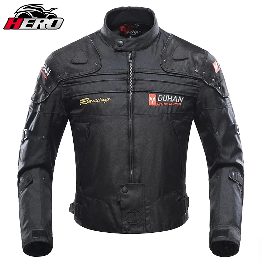 

DUHAN Motocross Jacket Pants Suit Waterproof Racing Jacket Protective Motorcycle Lining Four Seasons Motorcycle Jacket Men