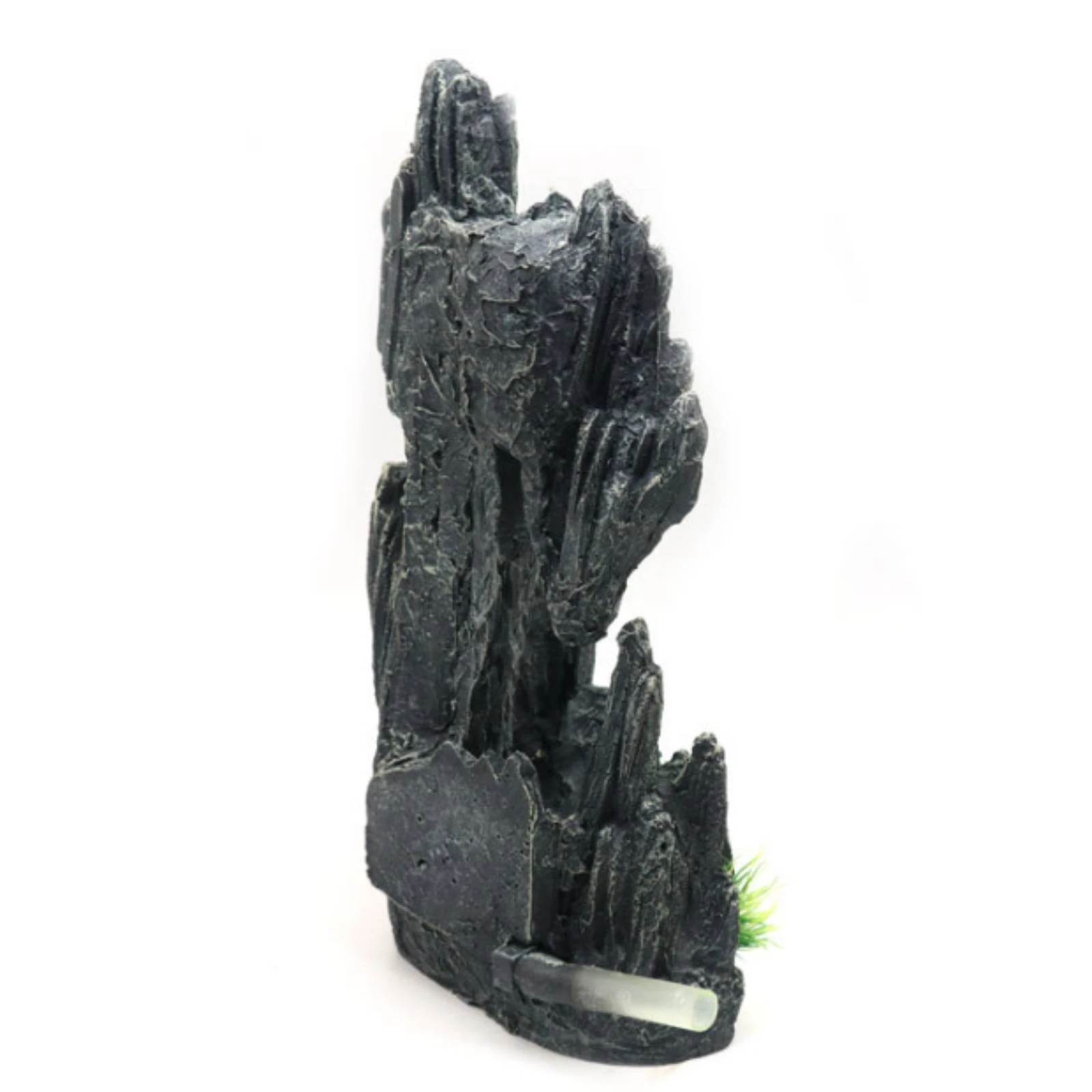 Resin Waterfall Mountain Colorfast Dynamic Aquatic Pet Aquarium Scenery Aquarium Mountain Decor Non Fake Rock Aquarium Cave