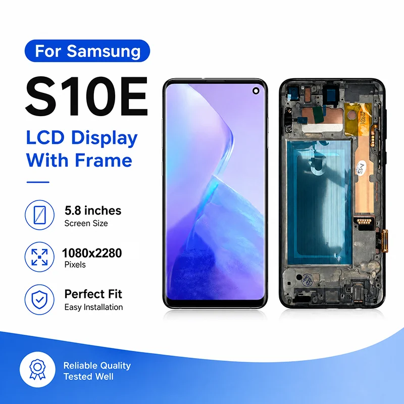 TFT For Samsung Galaxy S10 LCD S10E Display Touch Screen SM-G973X SM-G970U1 Digitizer For S10 Plus Pantalla Replacement Parts