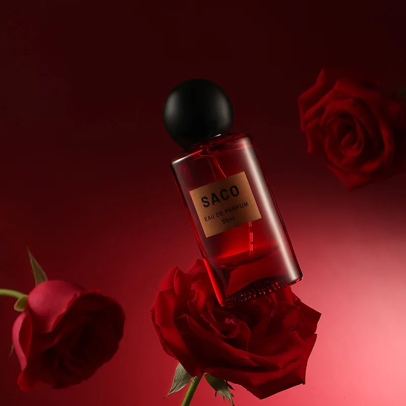 ساكو إيليجانت نوير أو دو برفوم 50 مل، رائحة فانيليا وودي الغامضة، عطر طويل الأمد للجنسين #1