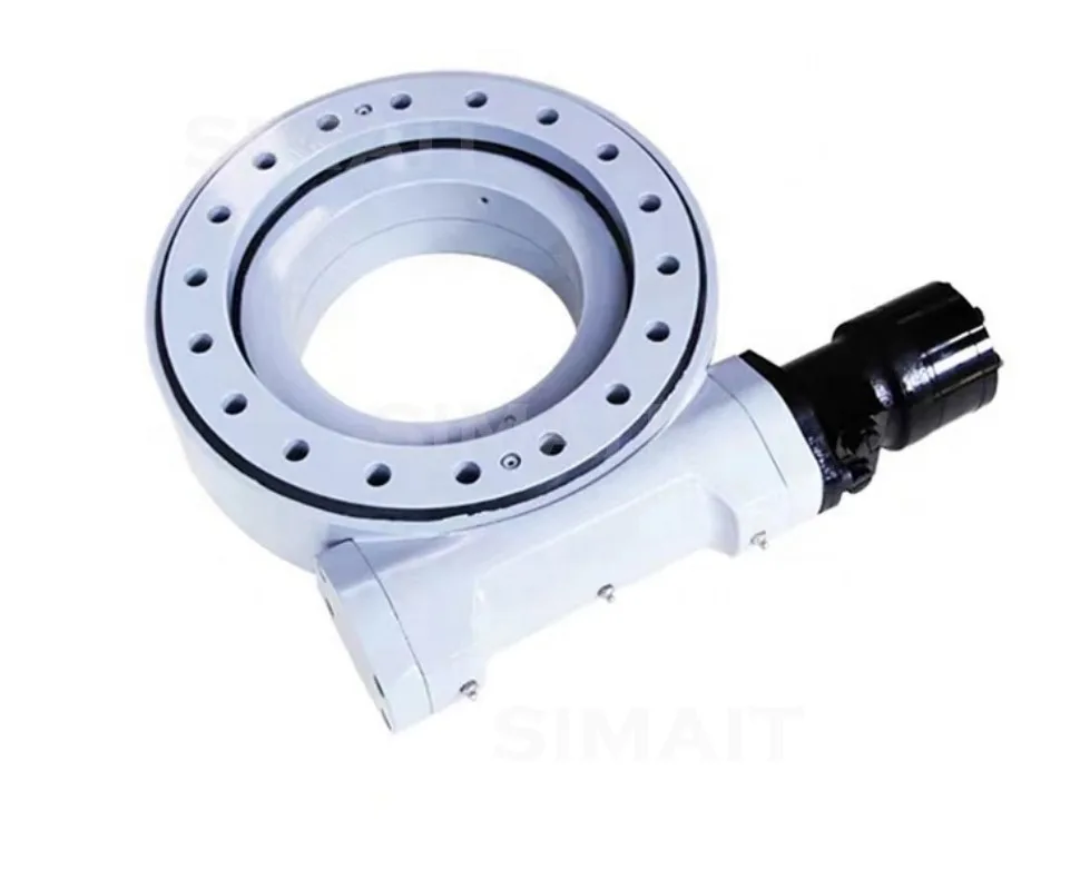 

Solar Tracker Slewing Drive - Hydraulic Rotary Actuator with 12V/24V DC Motor for SE7/SE9 Systems
