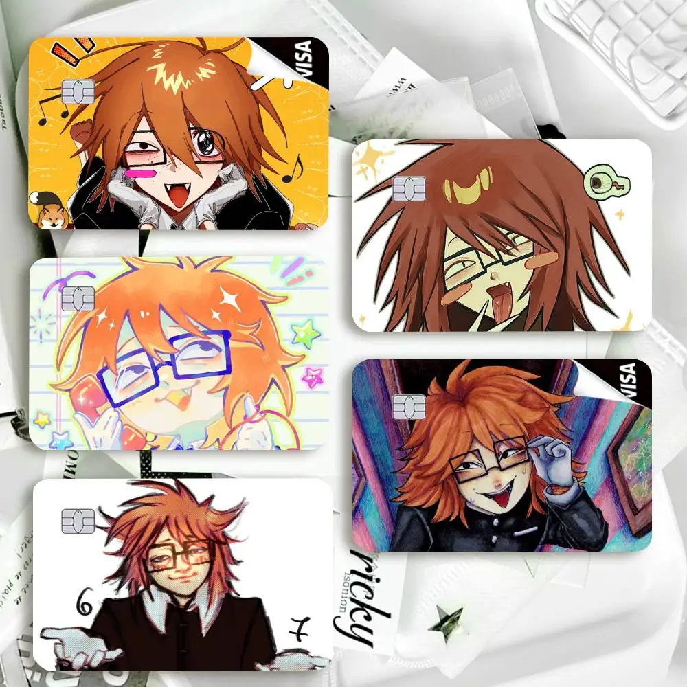 R-Ranfren Randal Ivory New group Waterproof Film Skin Cover Credit Card Stickers Debit Front Bank Bus Pass