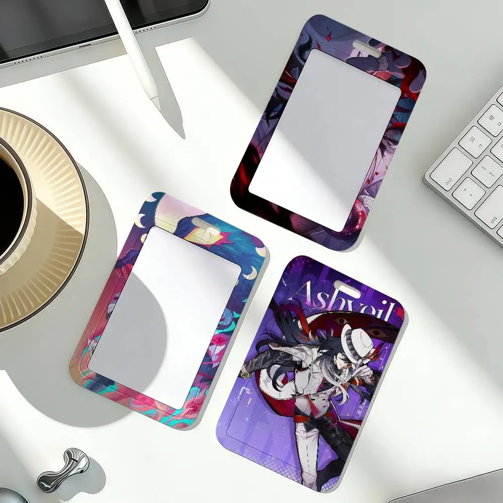 Game Honkai Star Rail Ashveil Card Holder Transportation Work Permit Cards ID Student Meal Cardcase