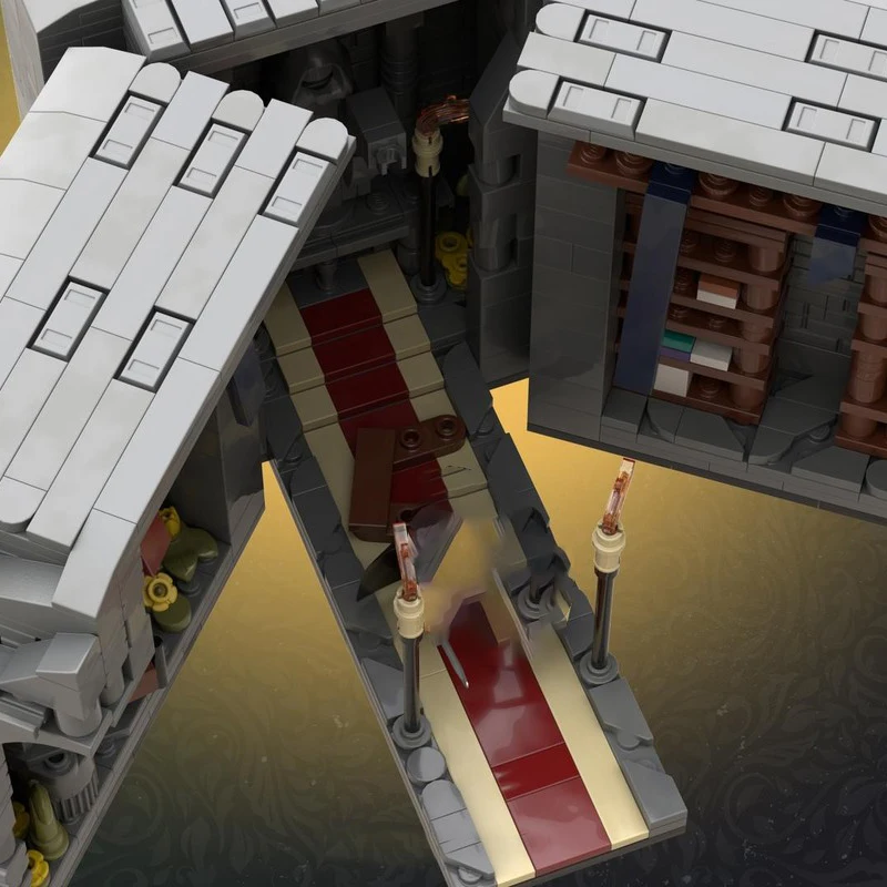 Moc Mattoni da costruzione La Chiesa "Nook del libro Modello Tecnologia Castello modulare Modello Blocchi Regali Giocattolo di Natale Set di assemblaggio fai-da-te