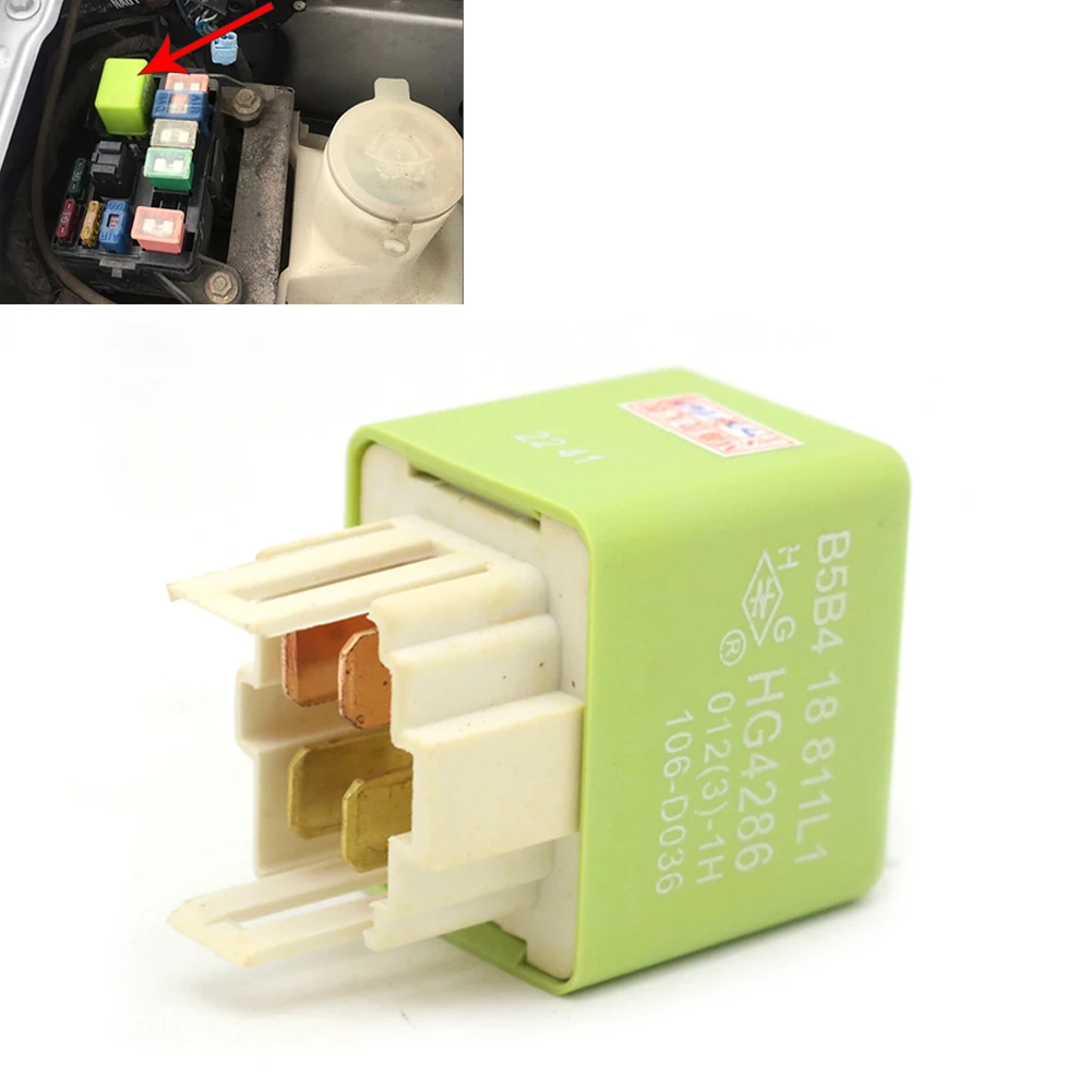 

B5B4-18-811 Fuel Pump Cooling Fan Main Fuse Box Relay 4Pin For Mazda MX-5 MIATA NA NB 323 626 Family Premacy Roadster Protege