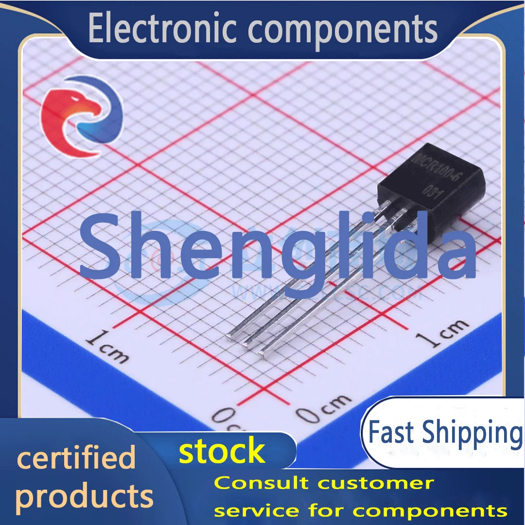 MCR100-6 package TO-92 (TO-92-3) thyristor (thyristor)/module brand new stock (10 pieces)