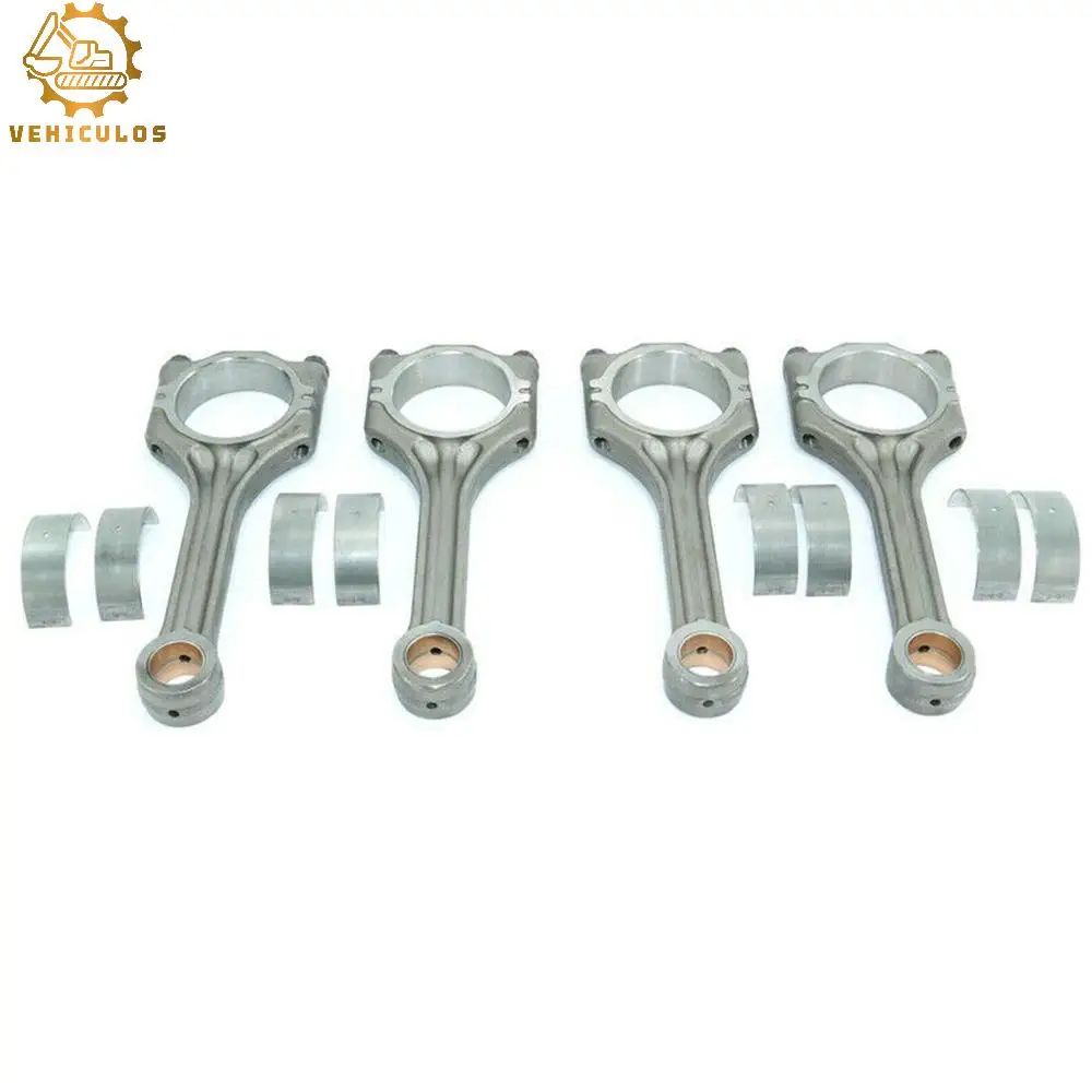 03C198401A 03C105701 4PCS New Connecting Rod Set  Connecting Rod Bearing Kit For VW Audi Seat Skoda 1.4 TSI With 1 Year Warranty