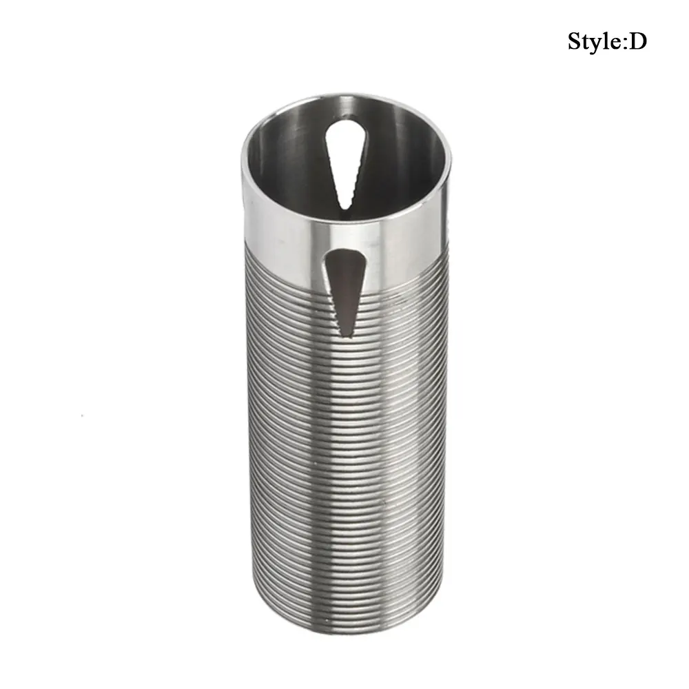 SINAIRSOFT CNC Stainless Steel Heat Dissipation AEG Cylinder For Ver.2/3 Gearbox