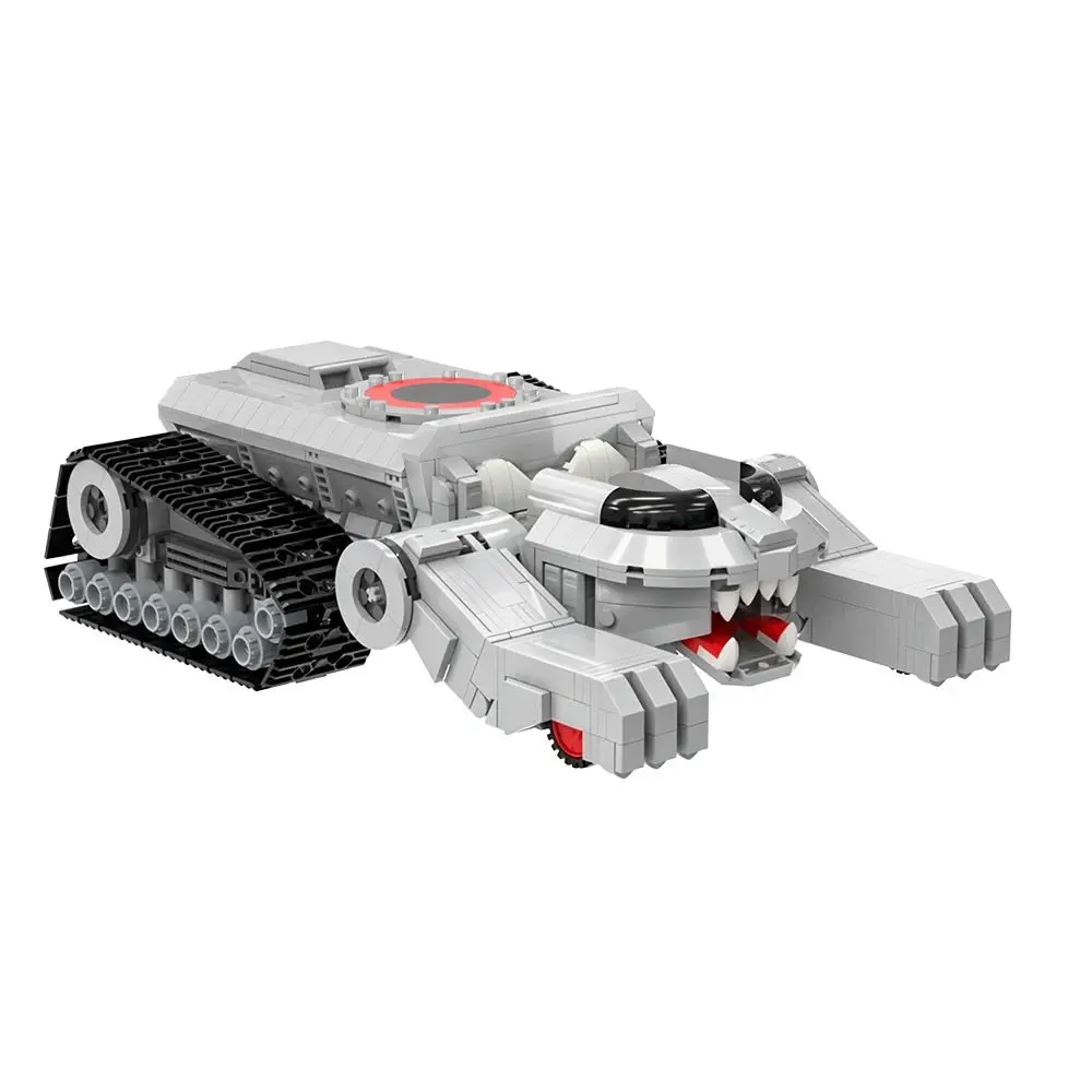Bloques de Construcción MOC ThunderTank, Anime ThunderCats, Tanque de Batalla Militar, Modelo de Bloques de Construcción, Juguetes de Ensamblaje DIY, Regalos de Cumpleaños para Niños