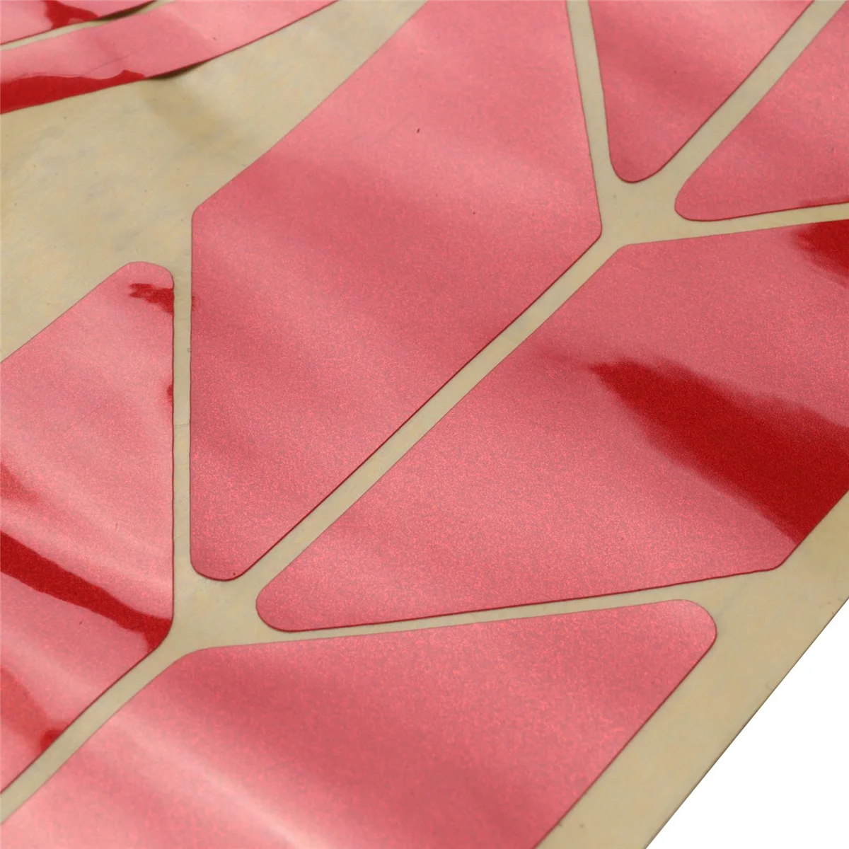 مجموعة واحدة من الملصقات العاكسة للسكوتر مجموعة كاملة من الملصقات لملصقات Ninebot MAX G30 Kickscooter القابلة للطي (أحمر)