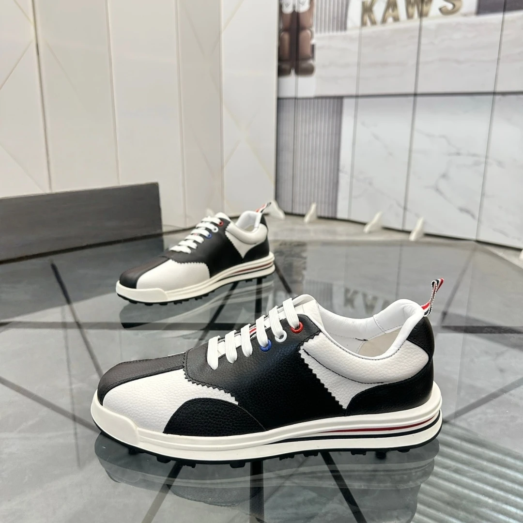 

Handmade Casual Sneakers Luxury Brand Men's Shoes Sheepskin Lining Top-Grain Cowhide Suede Trendy Holiday Gifts Sport Footwear