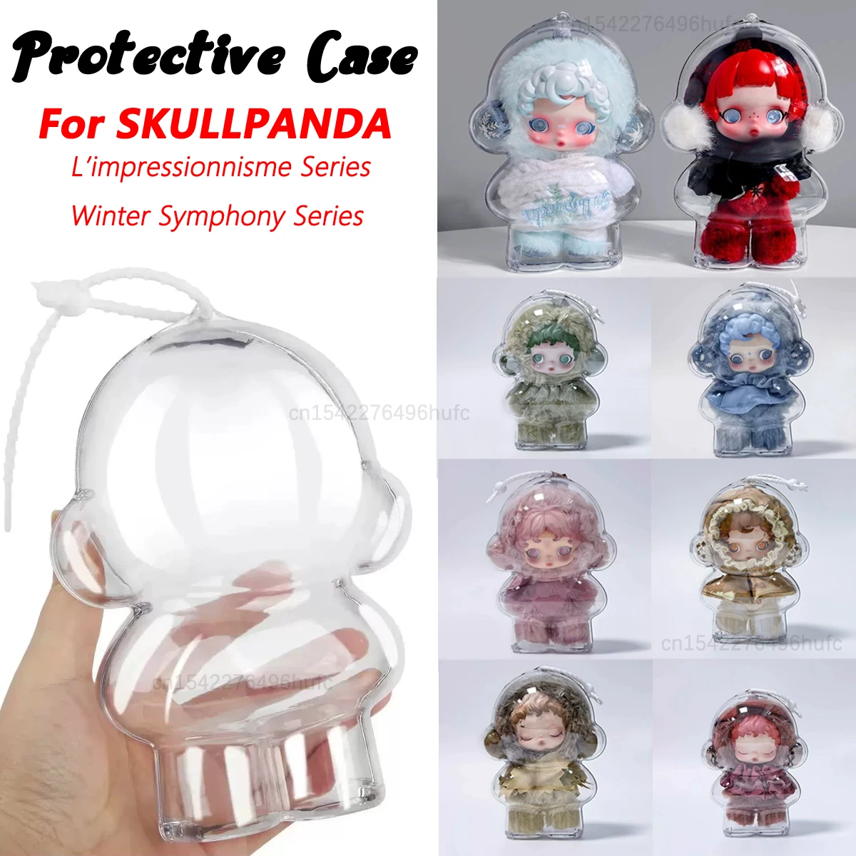 1/3Pcs For Skullpanda Protective Case For Skull Panda Winter 