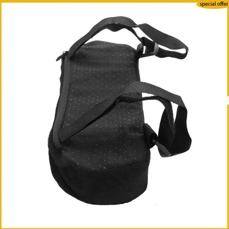 A50I 2 uds almohadilla para reposabrazos de silla espuma viscoelástica cómoda funda para reposabrazos de silla de oficina para codos