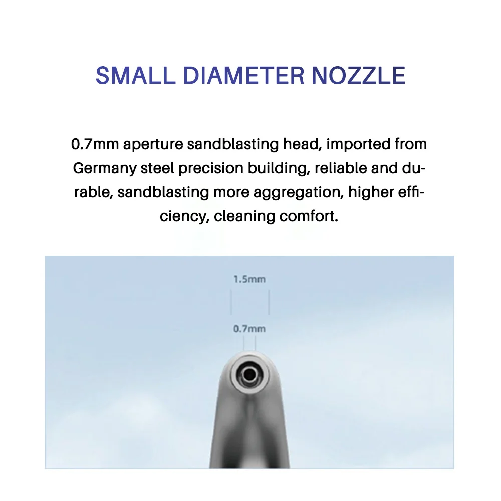 DP-10 Dental Air Polisher for Basic Dentistry Controle de placa Tratamento subgengival Tratamento de peri-implantite