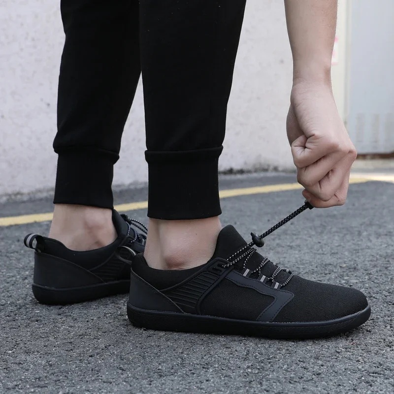 Zapatos de senderismo Unisex para hombre y mujer, zapatillas minimalistas para caminar, antideslizantes, ligeras y transpirables, informales