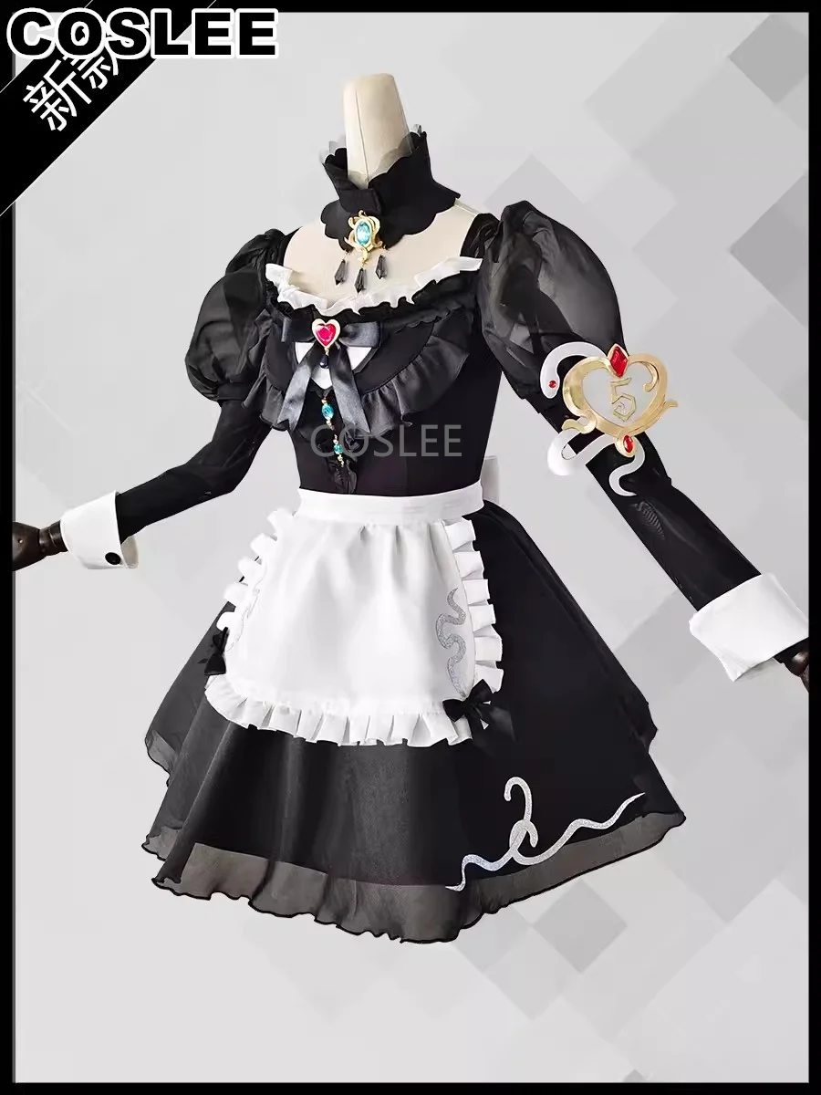 COSLEE Identity V Fiona Gilman Cosplay Costume QiZhen Fashion Game Suit Elegant Dress RolePlay Halloween Party Outfit S-XL New