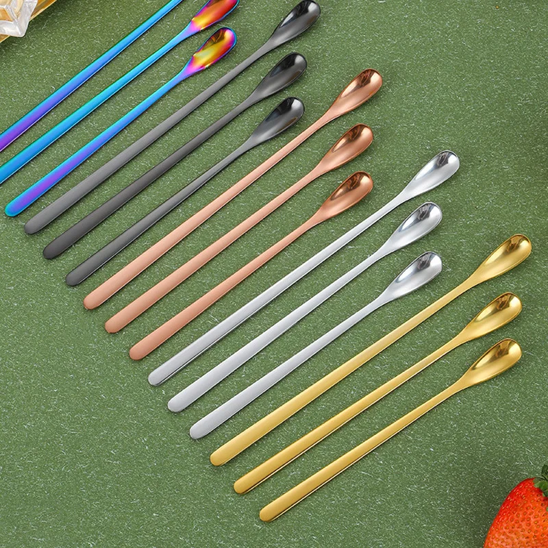 5pcs Stainless Steel Craft Spoons Perfect For Taking Out Craft Glitter, Mica Powder, Glitter, Etc A Practical And Convenient