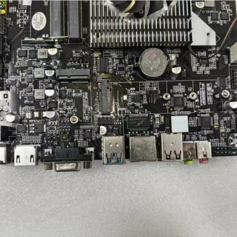 Thin‑ITX Quad‑Core Mainboard, Home Office AIO NAS Computer Main Circuit Board