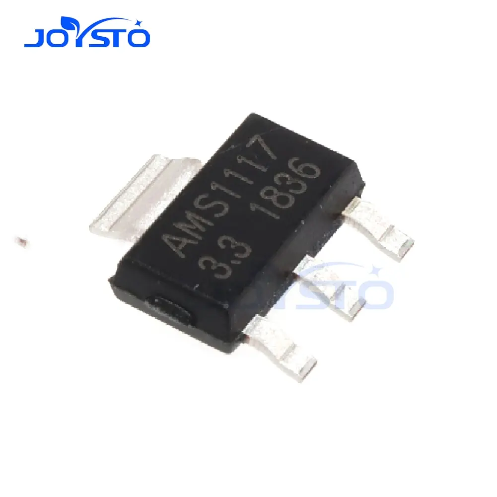 10PCS IC REG LIN AMS1117 1.2V 1.5V 1.8V 2.5V 3.3V 5V ADJ SOT223 1117 Voltage Regulator LM1117