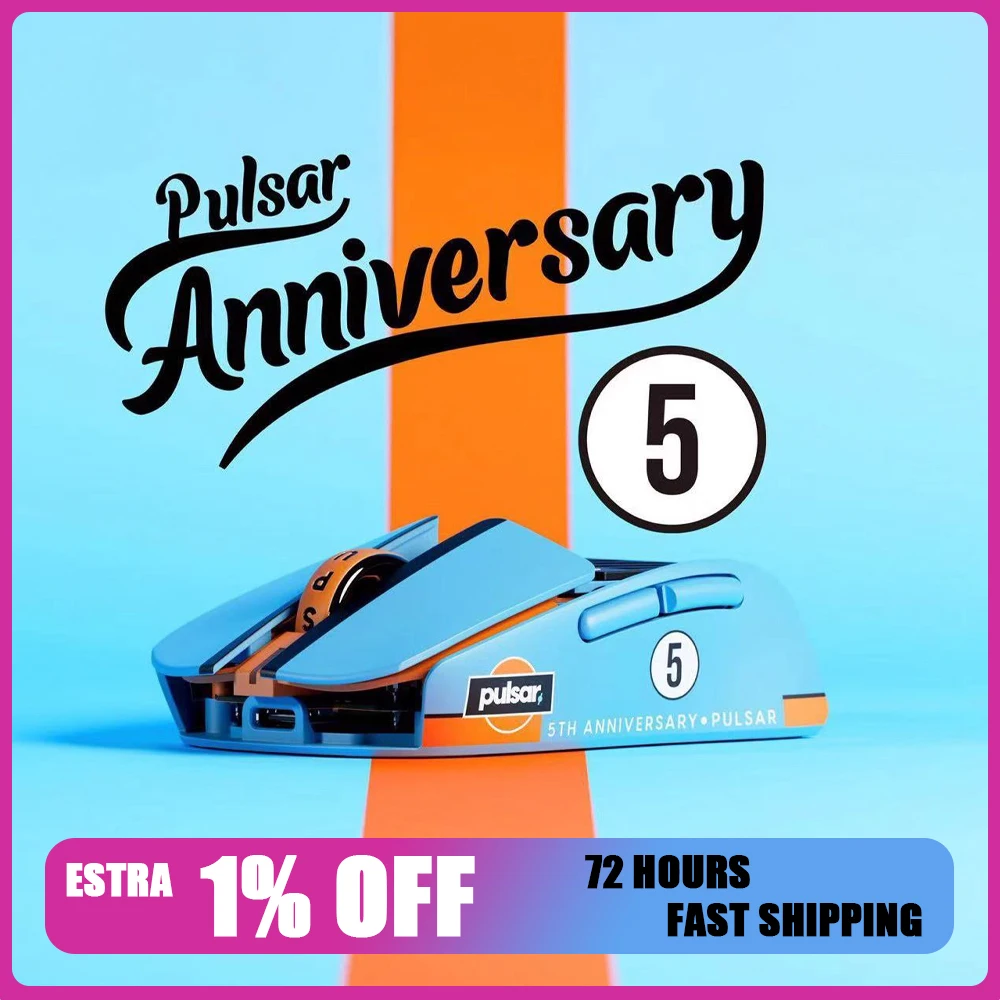 

Мышь Pulsar X2F, двухрежимная беспроводная мышь, датчик XS-1, 8000 Гц, частота заката, 38 грамм, легкие игровые мыши, аксессуары для ПК для геймеров