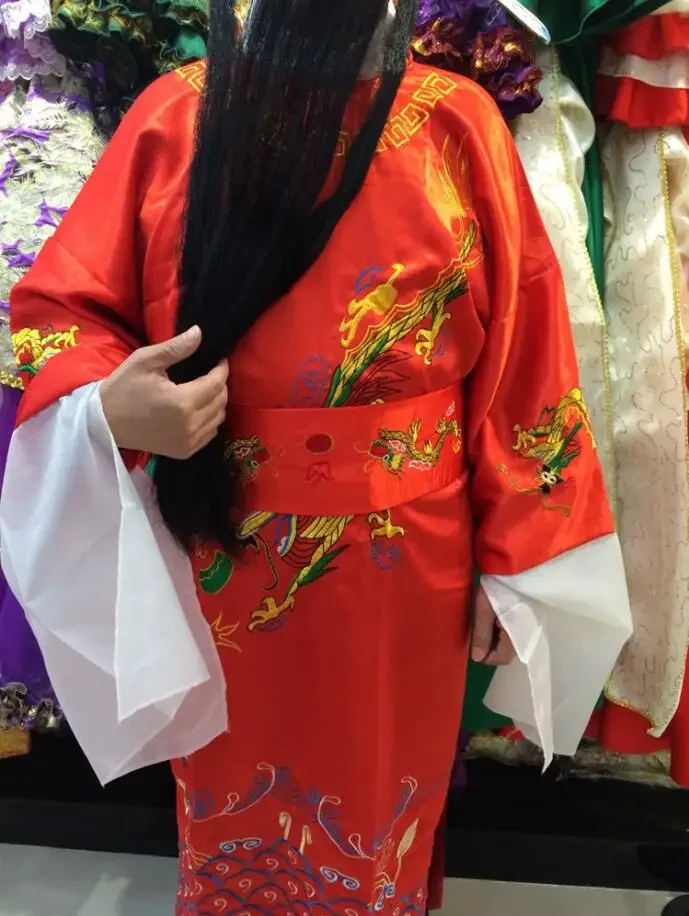 Mammon performance clothing costume finance treasure God Outfit Chinese God of Wealth cosplay Outwear Fortune Mascot Costume