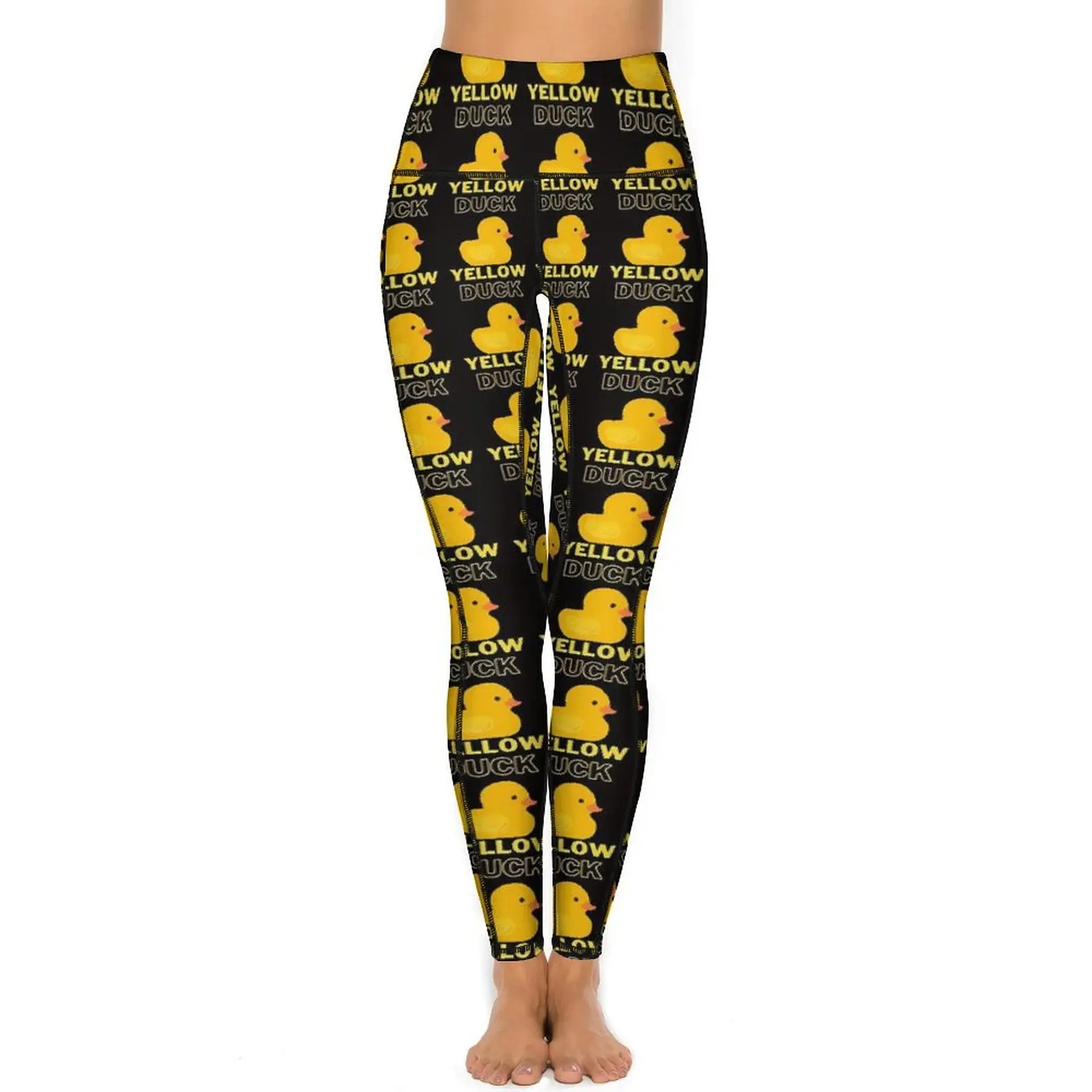 Ducks Doing Cute Things Yoga Pants Lady Animal Leggings Push Up Sexy Yoga Legging Stretch Graphic Gym Sports Tights